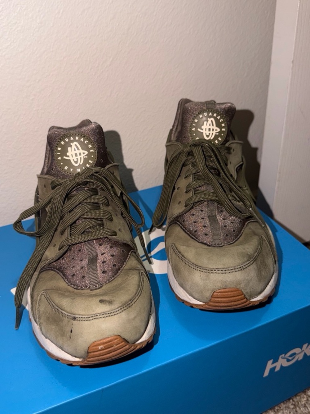 Nike Olive Green Women's Athletic Sneakers